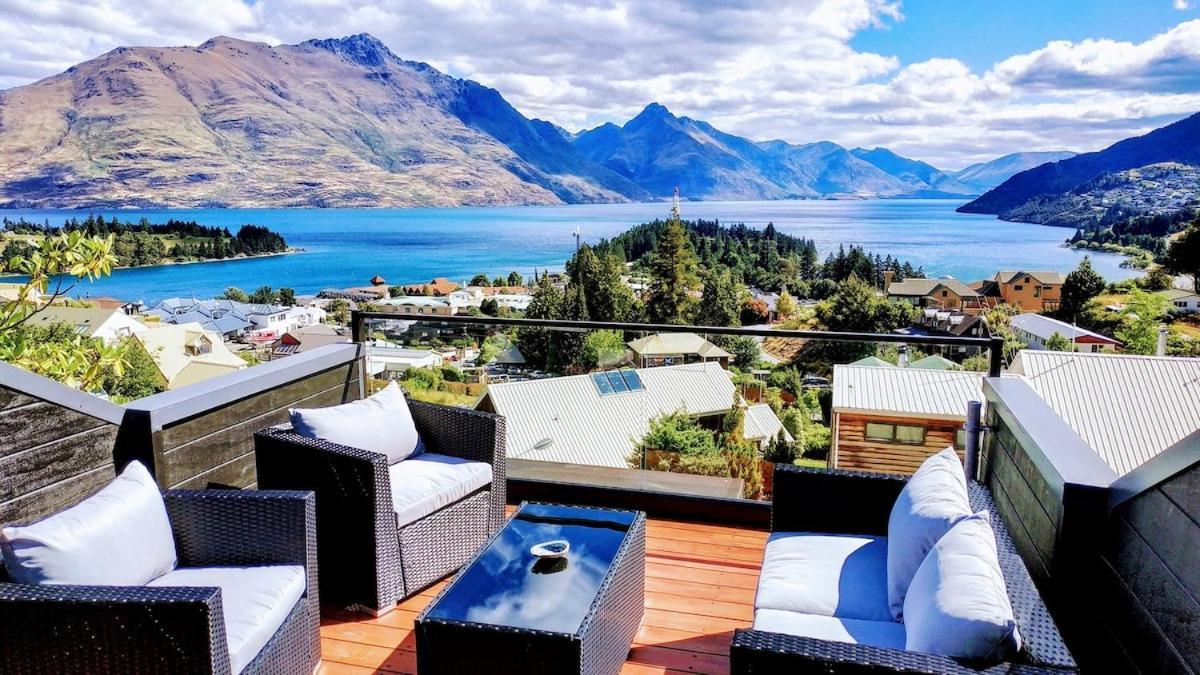 Stunning Home With Amazing Wakatipu Lake Views Queenstown Luaran gambar